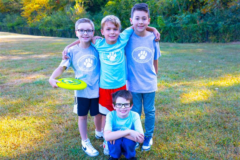 Students participate in field day